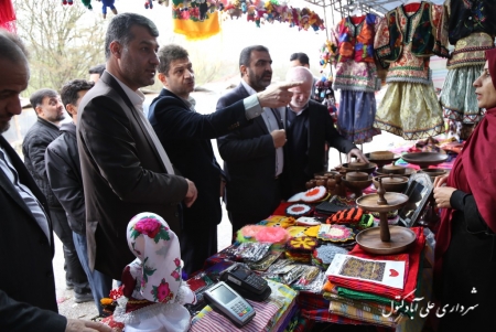 بازدید از روند خدمت رسانی به مسافران نوروزی در پارک جنگلی کبودوال