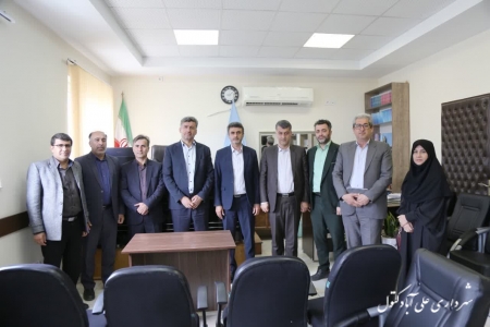 تجلیل از مدیران قضایی علی آبادکتول به مناسبت هفته قوه قضاییه