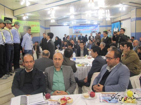 جشنواره خیرین مدرسه ساز در علی آباد کتول برگزار شد