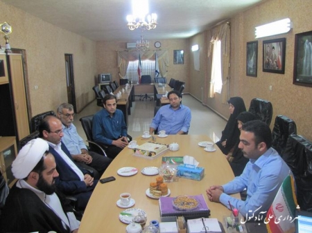 تجلیل از  فرزندان شاهد شهرداری علی آباد کتول