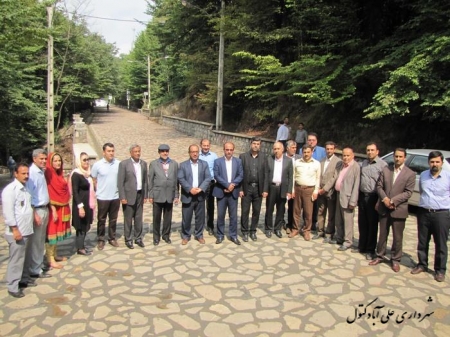بازدید سفرای کشورهای  آسیای میانه  از منطقه نمونه گردشگری کبودوال