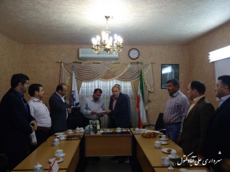 مراسم تودیع و معارفه شهردار علی آباد کتول برگزار شد