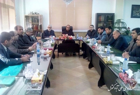 دیدار شهرداران و اعضای شوراهای اسلامی شهرهای علی آباد کتول بافرماندار