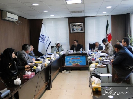 جلسه بررسی مسائل و مشکلات امامزاده هارون ابن موسی ابن جعفر (ع) الازمن