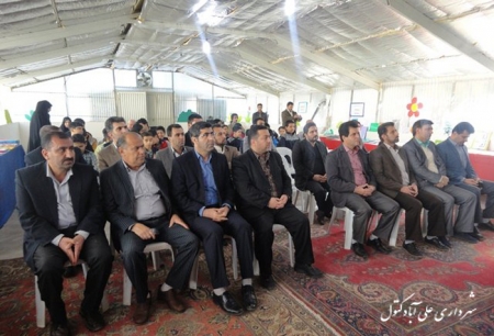 افتتاح نمايشگاه کتاب در علی آباد کتول