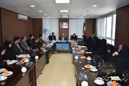 جلسه برنامه ریزی جهت برگزاری جشن میلاد کوثر