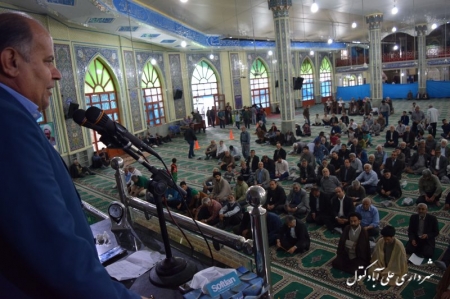 سخنرانی رئیس شورای اسلامی شهر در مصلی نماز جمعه به مناسبت هفته شوراها